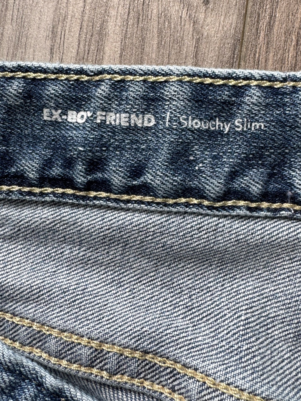 Ag Adriano Goldschmied Ex Boyfriend Slouchy Slim AG-ED Denim Jeans - Picture 7 of 13
